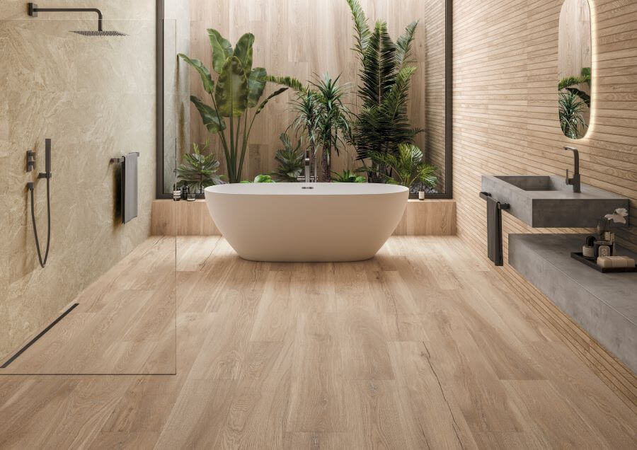 SEASON OAK WOOD EFFECT PORCELAIN TILES