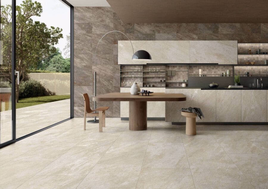 Alpine Desert Inside Outside Porcelain Tiles Interior Trade Shows