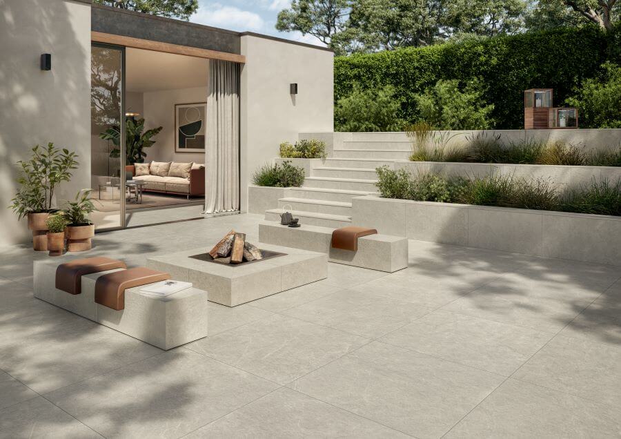 Poise pebble tiles for outdoor 1