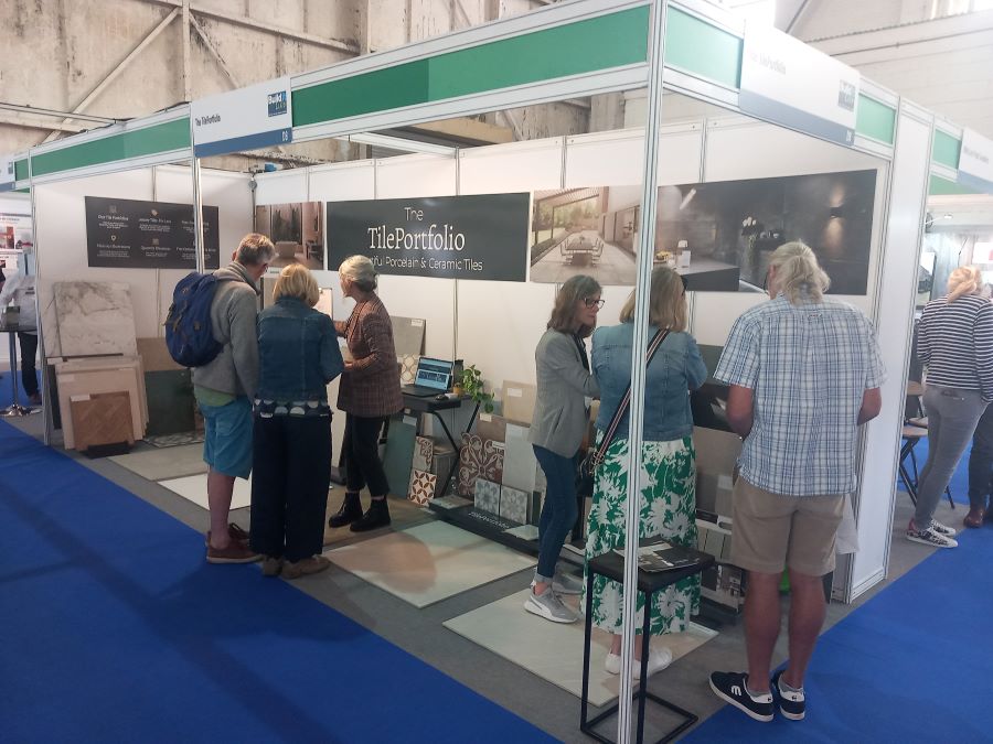 HBR-BIRMINGHAM. Image shows trade stand at a trade show