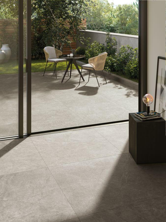 Poise silver inside outside porcelain tiles 2