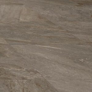 ALPINE-MOCHA-QUARTZ-EFFECT-PORCELAIN-TILE-SWATCH. Image shows brown quartz effect porcelain tile swatch