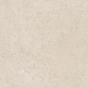 Chic taupe. Image shows swatch of sand limestone look porcelain tile