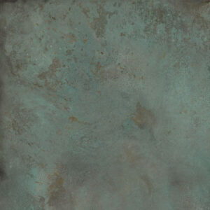 FORGE-MINT-PORCELAIN-METALLIC-TILES-SWATCH. Image shows green metallic tiles swatch